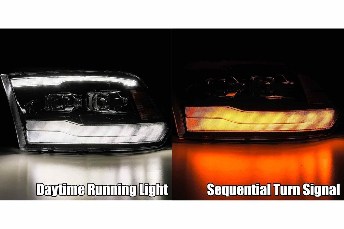 Dodge Ram (09-18): AlphaRex Luxx Halogen Headlights | TRS 880539